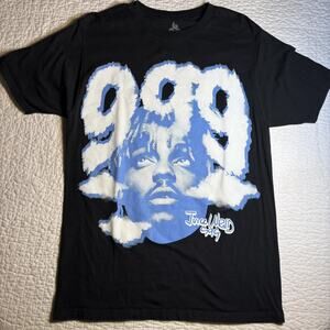 Juice Wrld Black & Blue Graphic Short Sleeve Tee Adult Size small